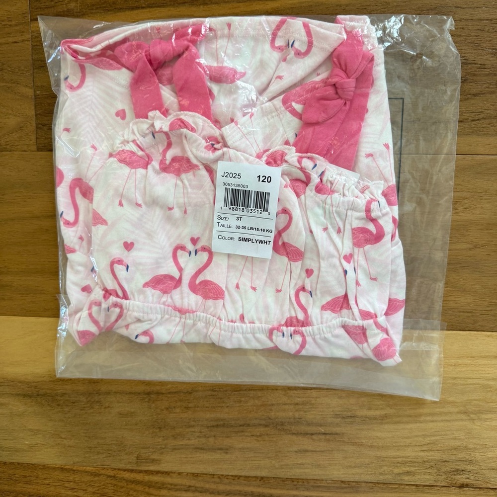 Three Brand New Toddler Girl Outfits, 2 Sundresses, 1 2-Piece Set Size 3T, NWT - Picture 5 of 7